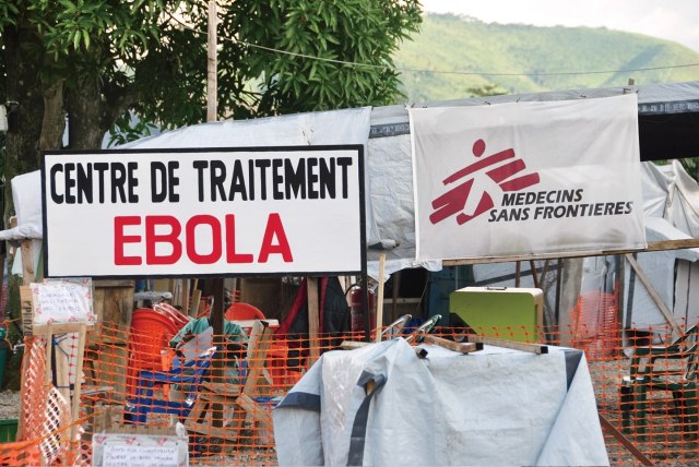 THE PLAGUE A treatment center established by Doctors Without Borders in Guéckédou, Guinea, a town near the original source of the outbreak.
