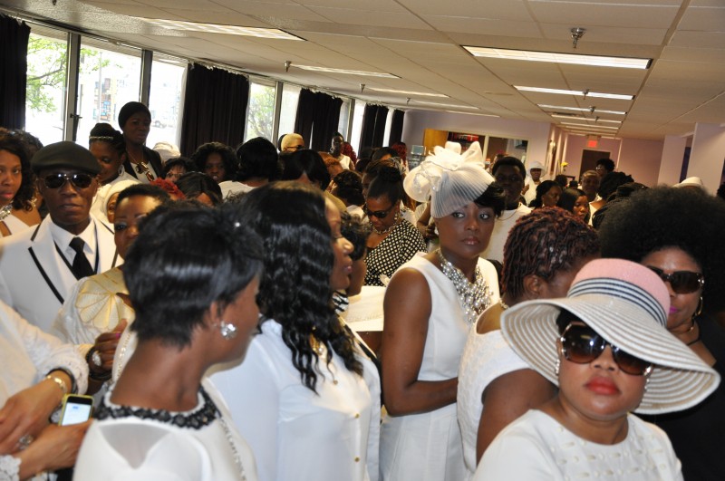 Many from the Liberia Community attended Barway's  funeral. Photo: Issa Mansaray |The AfricaPaper. 