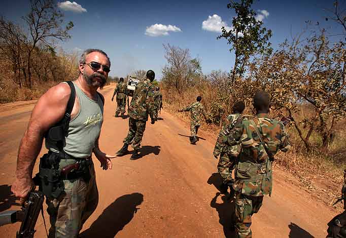 Sam Childers in search of Kony