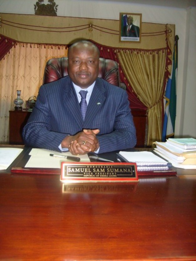 VP Samuel Sam-Sumana. Photo: The AfricaPaper file