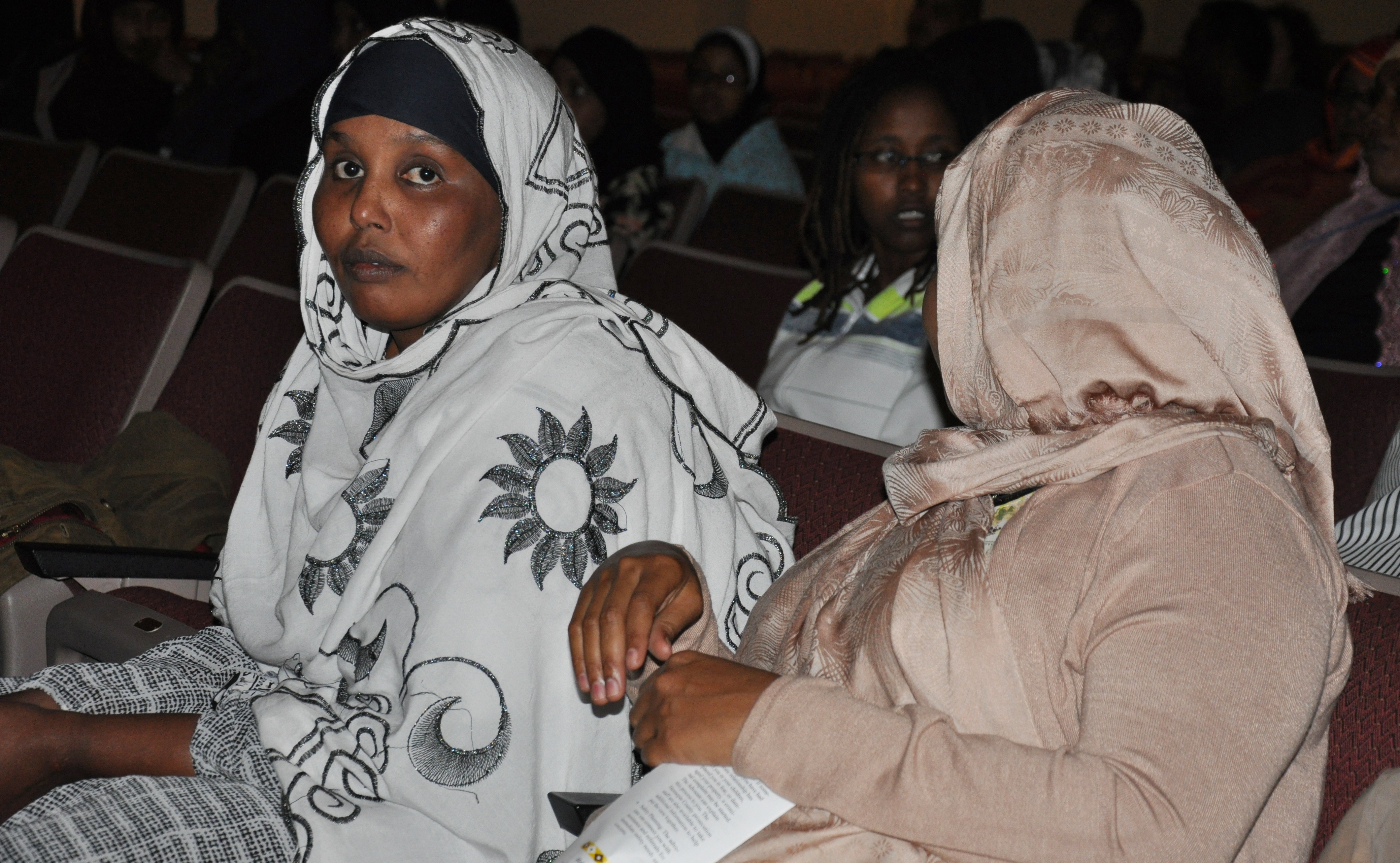 Somali mothers at the community gathering. Photo: Issa A. Mansaray/The AfricaPaper