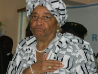 Former Liberian Ellen Johnson-Sirleaf, also known as "Iron Lady." Photo: (c) James K. Fasuekoi/The AfricaPaper