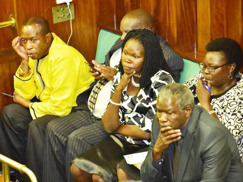 Parliament in somber mood for slain Abiriga. Photo: Henry Owino/ The AfricaPaper