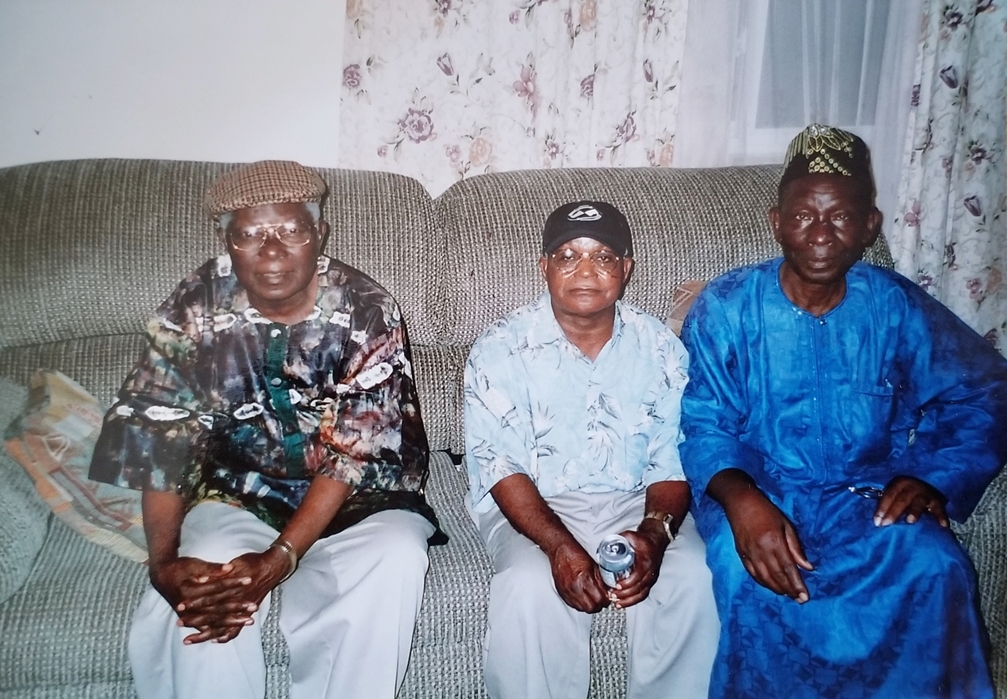 Alfred Kabba Bangura, Pastor Komboh, and Alhaji Yayah Kabba. Photo: Family/The AfricaPaper