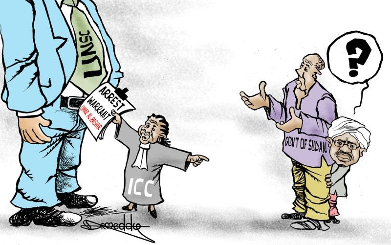 ICC and al-Bahir Cartoon