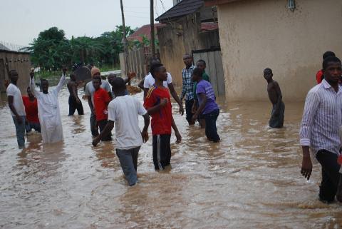  Kaduna, the flood dozens of farm lands. Photo: Mohammad Ibrahim/The AfricaPaper 