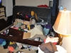 Collins' room after police search. Photo (c) The AfricaPaper