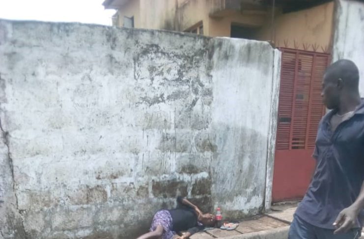 Suspected COVID-19 Victim in Freetown, Sierra Leone. Photo -The AfricaPaper Freetown